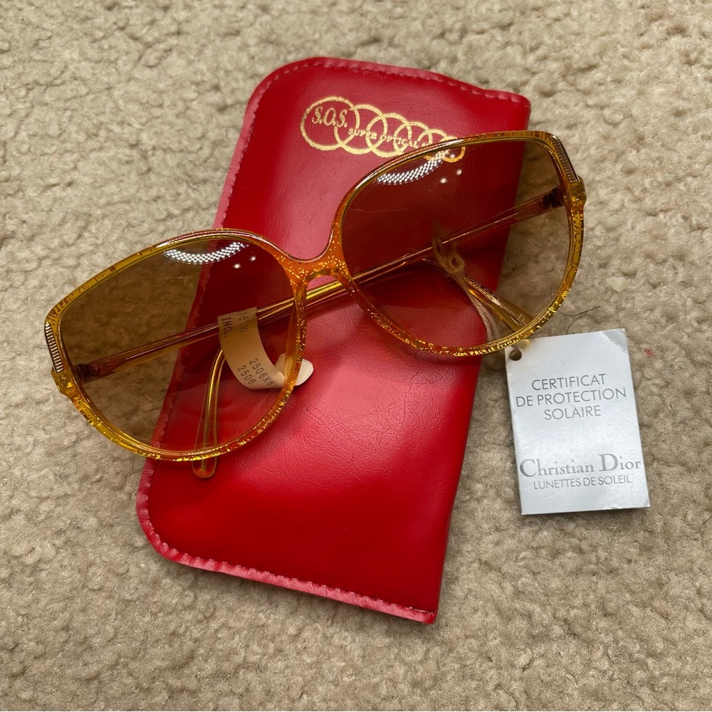 Vintage Christian Dior Sunglasses - Picture 1 of 4